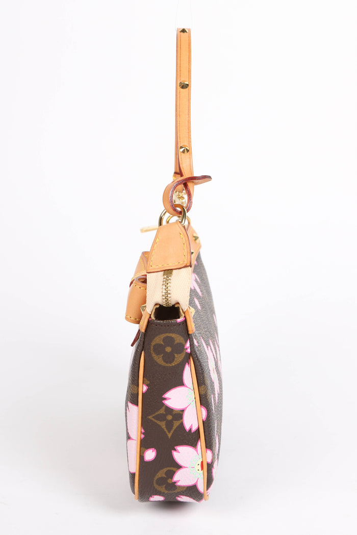 RARE Louis Vuitton x Takashi Murakami Cherry Blossom Pochette Accessoires