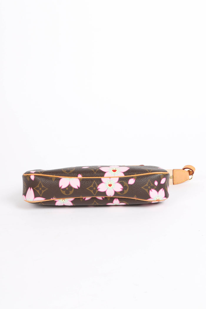 RARE Louis Vuitton x Takashi Murakami Cherry Blossom Pochette Accessoires