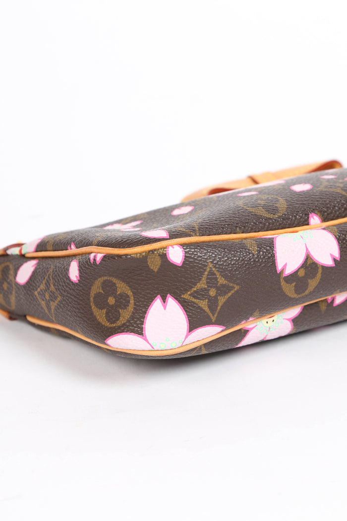 RARE Louis Vuitton x Takashi Murakami Cherry Blossom Pochette Accessoires