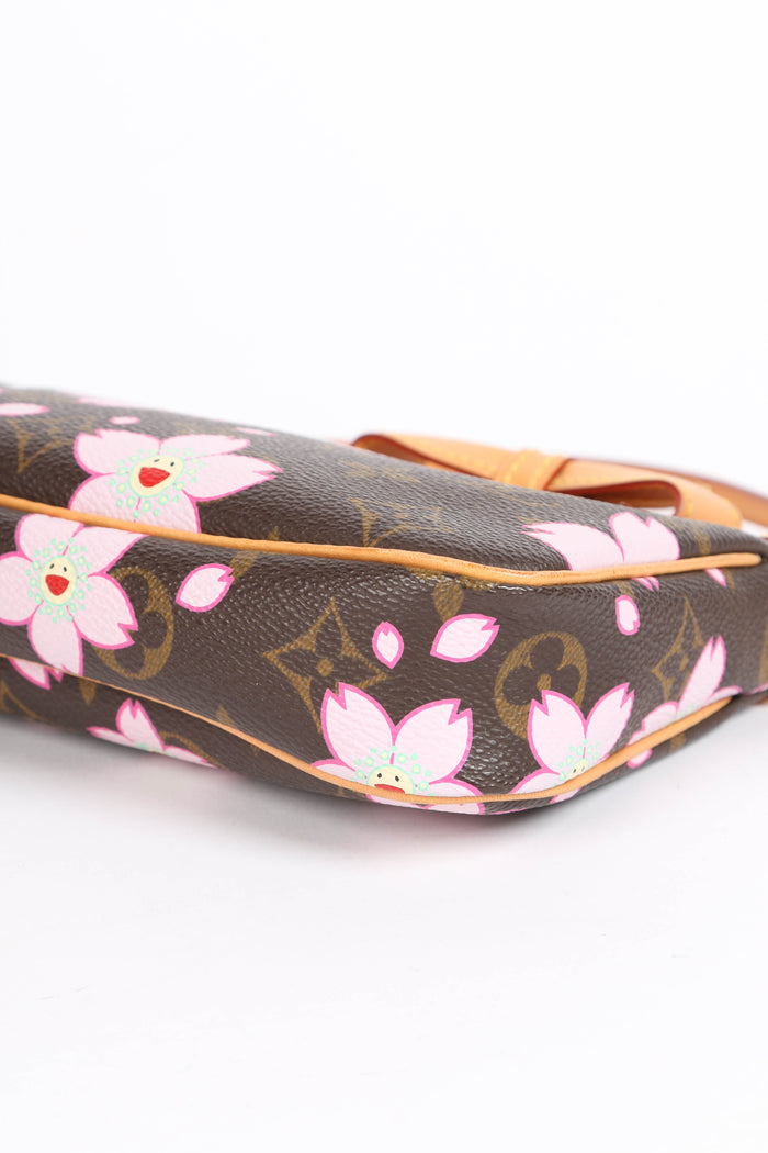 RARE Louis Vuitton x Takashi Murakami Cherry Blossom Pochette Accessoires