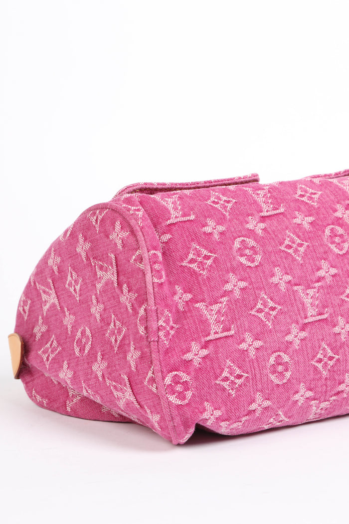 Vintage Louis Vuitton Pink Denim Neo Speedy Bag