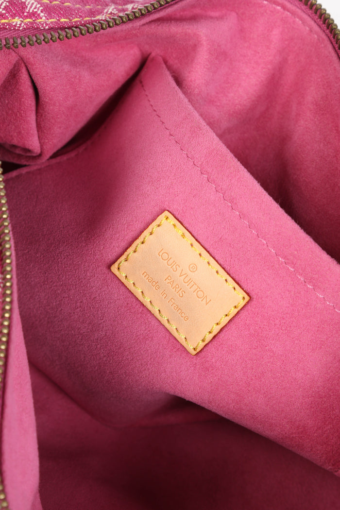 Vintage Louis Vuitton Pink Denim Neo Speedy Bag