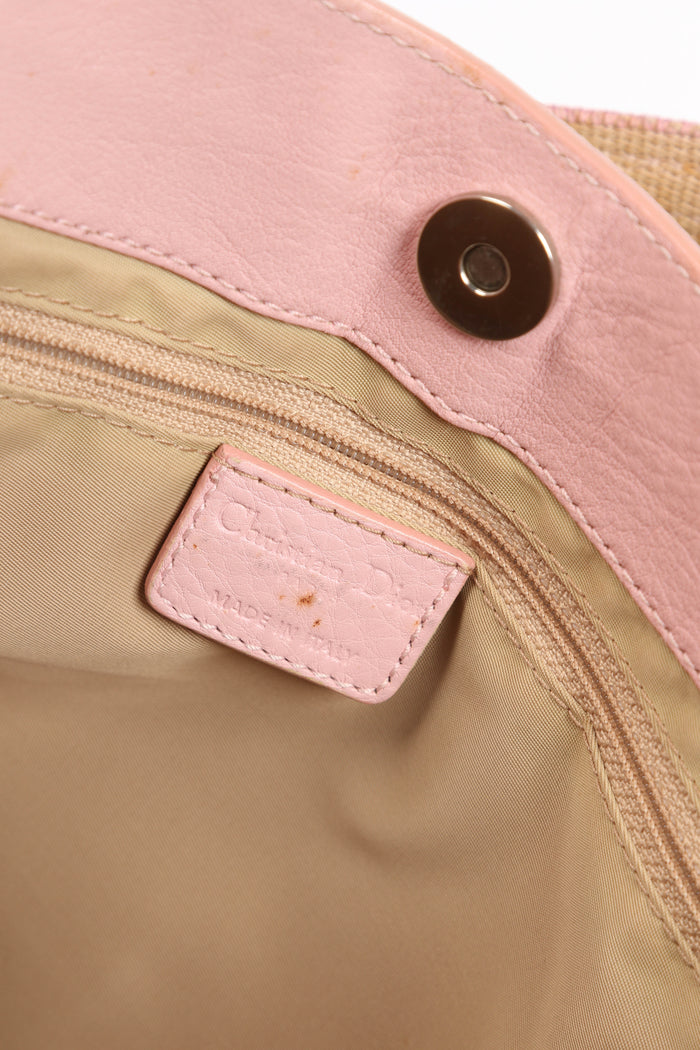 Vintage Christian Dior Monogram Small Cargo Shoulder Bag
