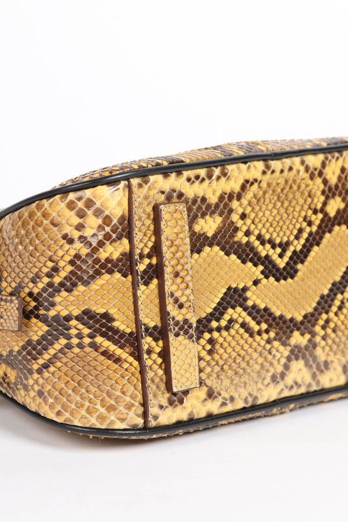 RARE Prada Snakeskin Mini Bowling Bag