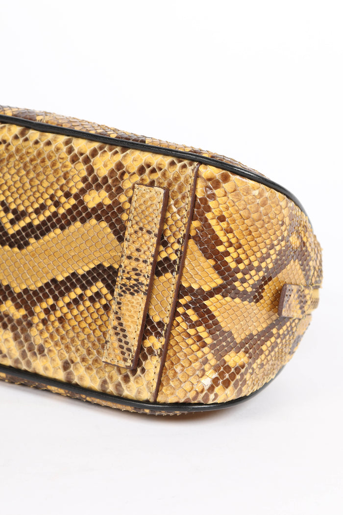RARE Prada Snakeskin Mini Bowling Bag