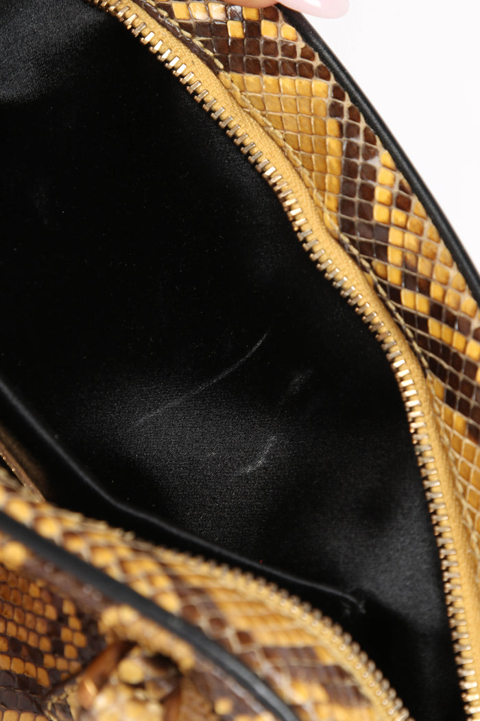 RARE Prada Snakeskin Mini Bowling Bag