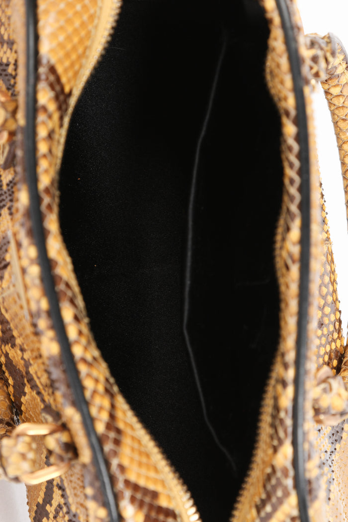 RARE Prada Snakeskin Mini Bowling Bag