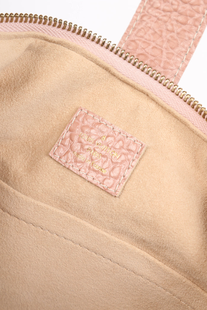 RARE Louis Vuitton Rose Monogram Denim Slightly Crossbody Bag