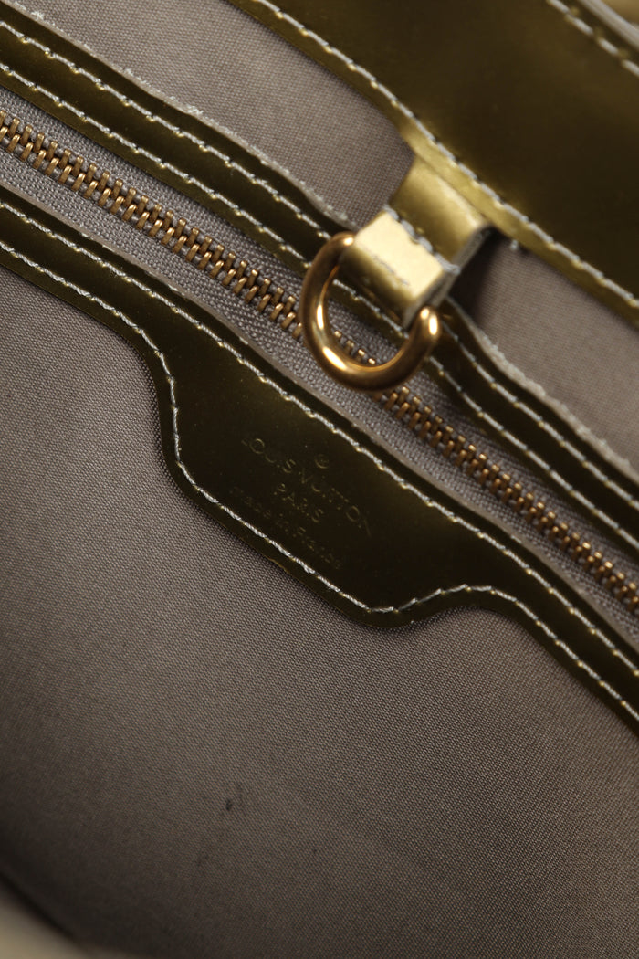 Vintage Louis Vuitton Green Monogram Vernis Wilshire Tote Bag