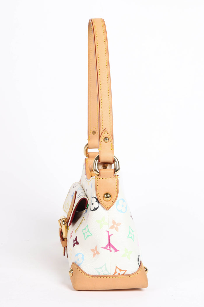 RARE Louis Vuitton x Takashi Murakami Multicolour Eliza Shoulder Bag