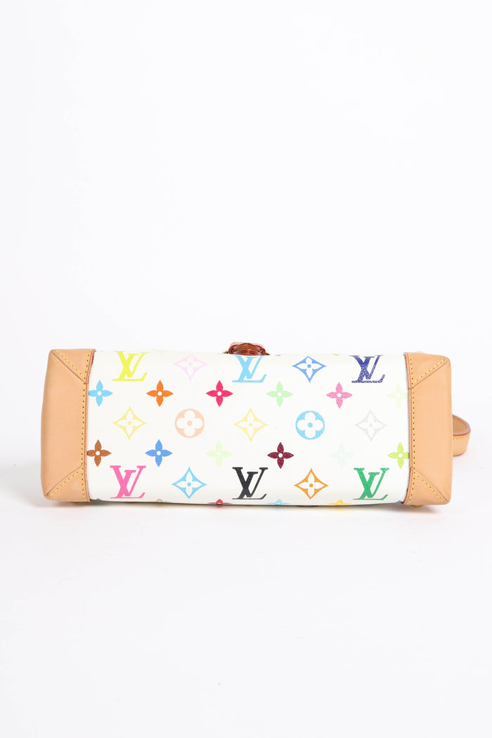 RARE Louis Vuitton x Takashi Murakami Multicolour Eliza Shoulder Bag