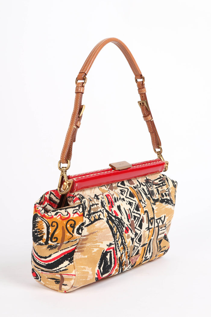 Limited Edition Prada Venetian Scene Shoulder Bag