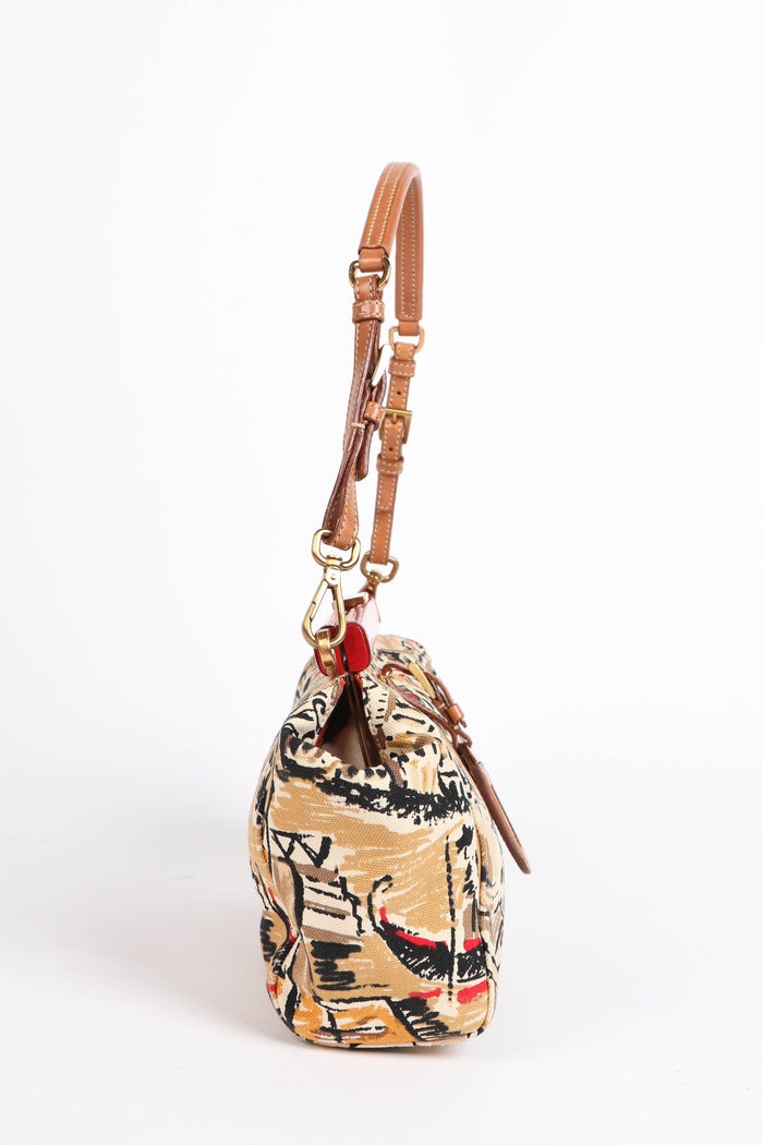 Limited Edition Prada Venetian Scene Shoulder Bag
