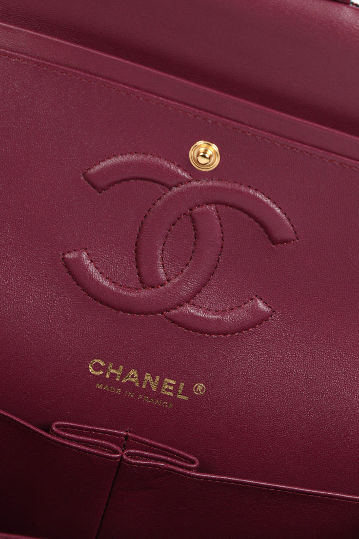 2020s Chanel Multicoloured Tweed Medium Double Flap Bag