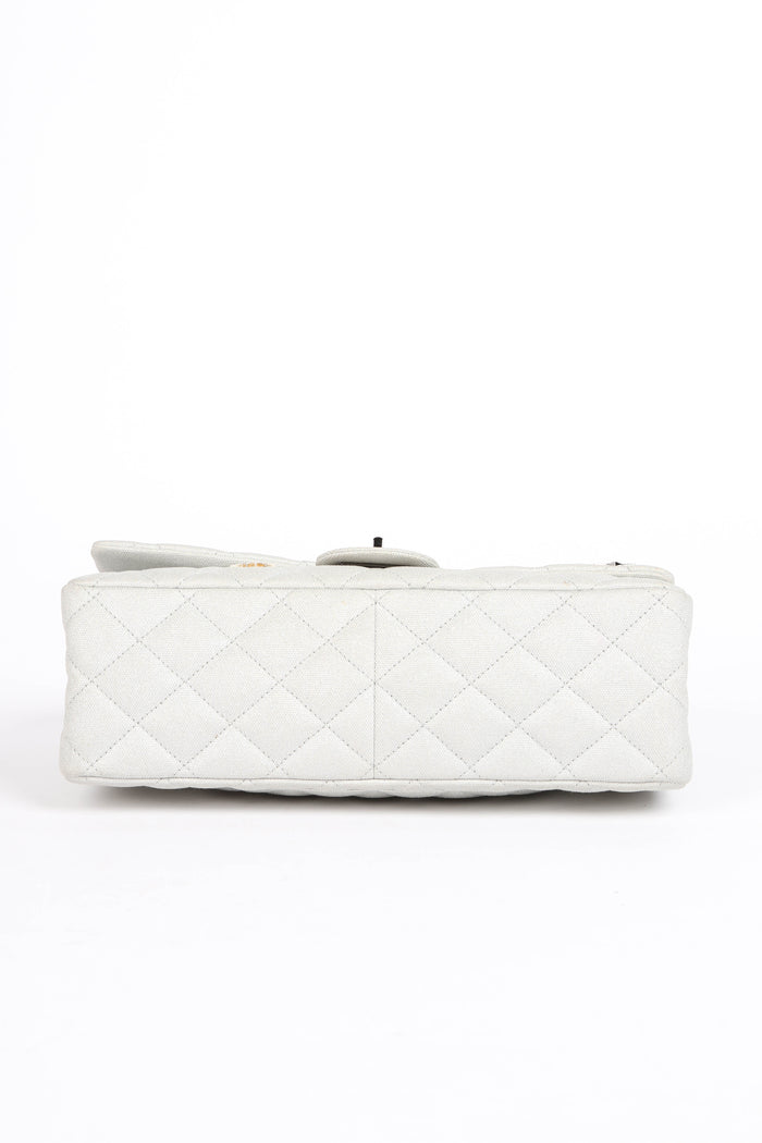 RARE 2010s Chanel Space Charms Re-issue 2.55 Double Flap Shoulder Bag
