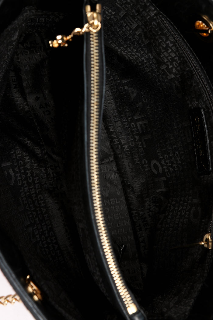2000s Chanel Embroidered Multicolour Icon Shoulder Bag