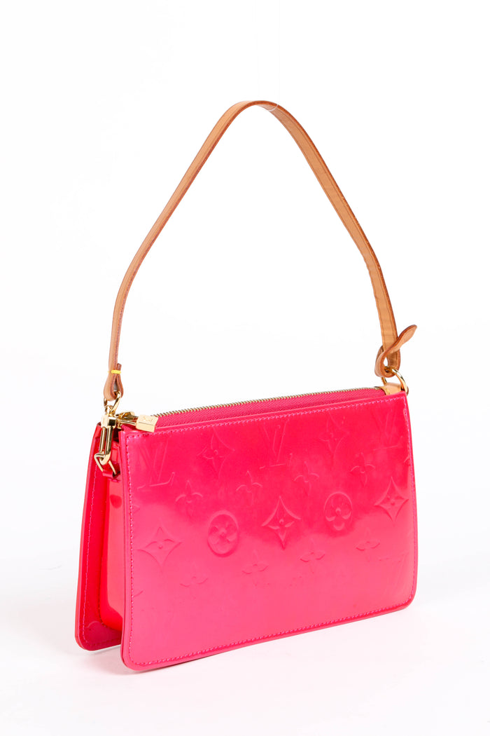 2010s Louis Vuitton Pink Lexington Pochette Shoulder Bag