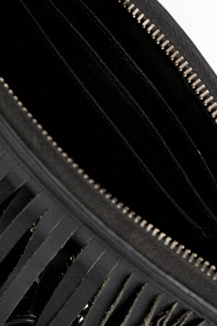 2010s Saint Laurent Black Fringe Crossbody Bag