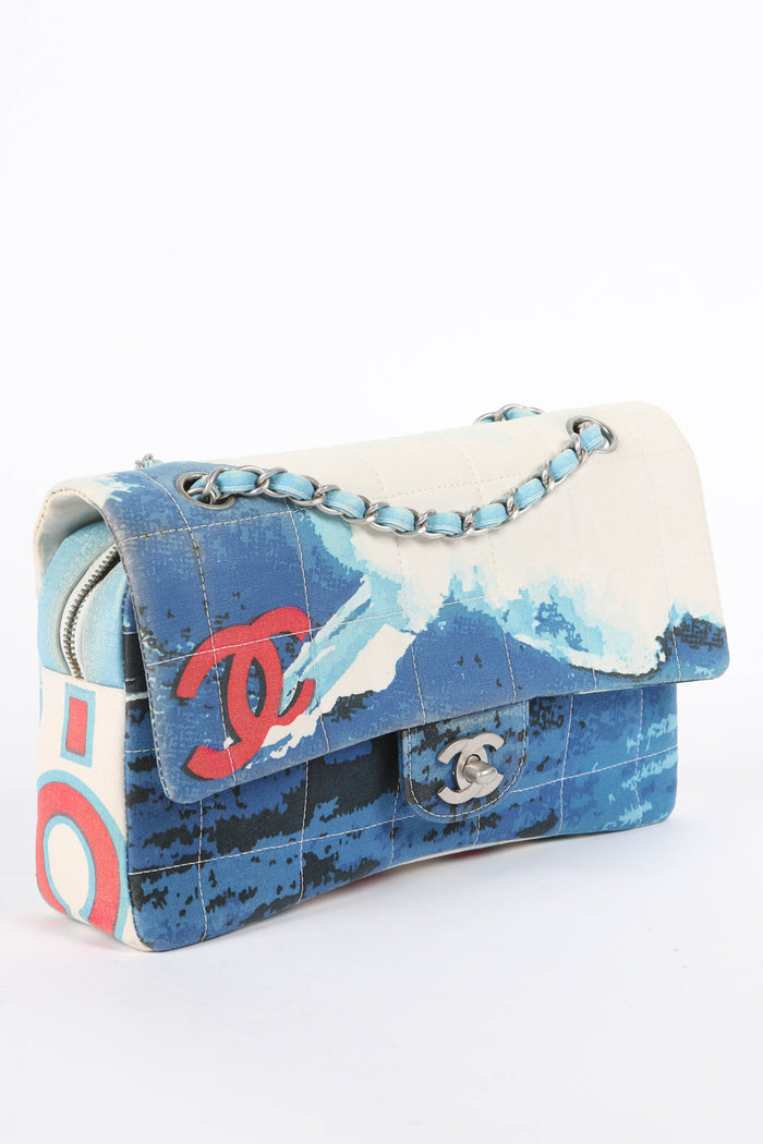 SUPER RARE 2000s Chanel Surf Collection Medium Shoulder Bag