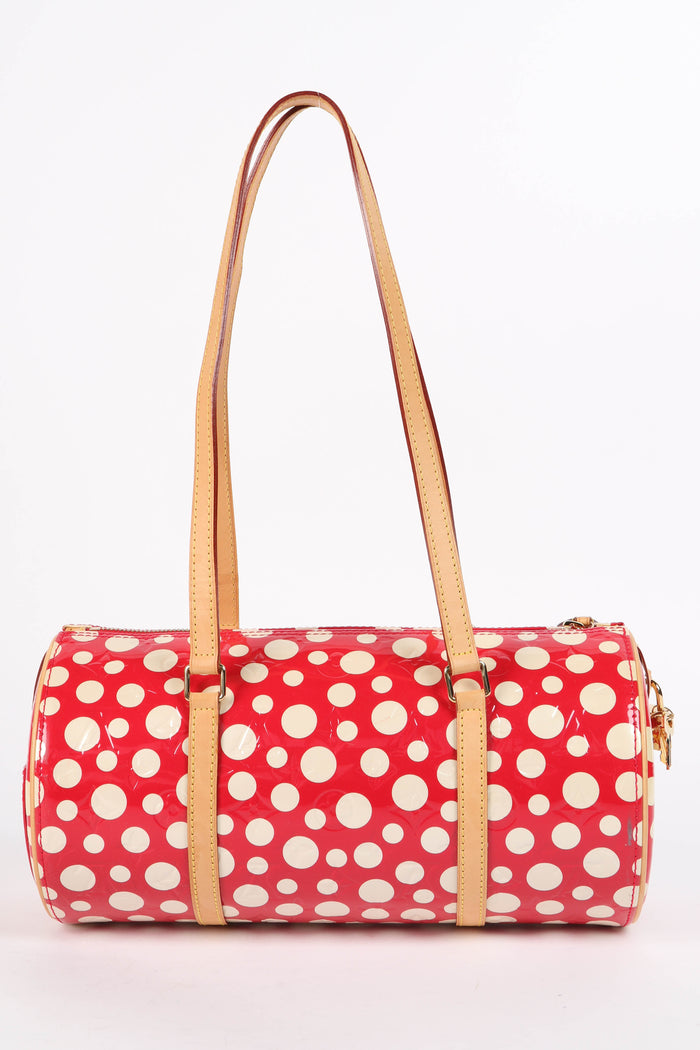 RARE 2012 Louis Vuitton x Yayoi Kusama Red Infinity Dot Papillon 30cm