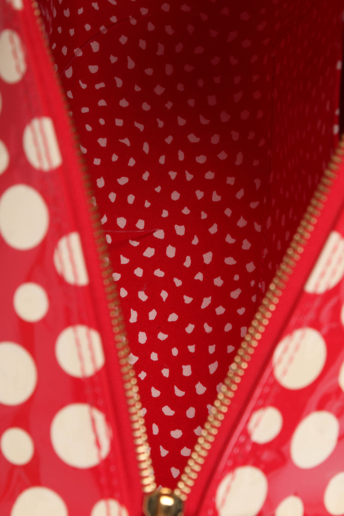 RARE 2012 Louis Vuitton x Yayoi Kusama Red Infinity Dot Papillon 30cm
