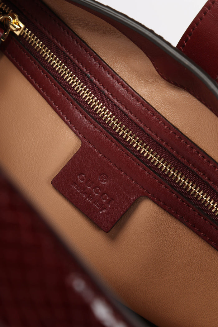 RARE Gucci Red Python Jackie Shoulder Bag