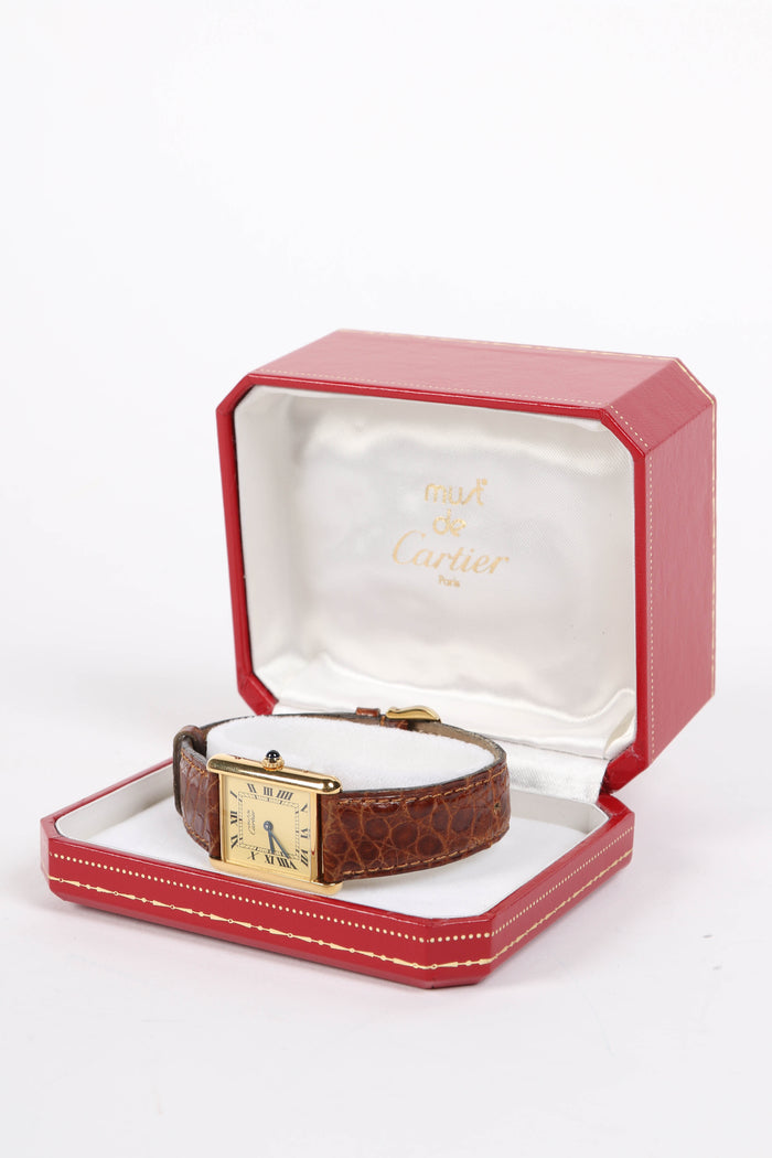 Vintage Cartier Tank Argent Watch