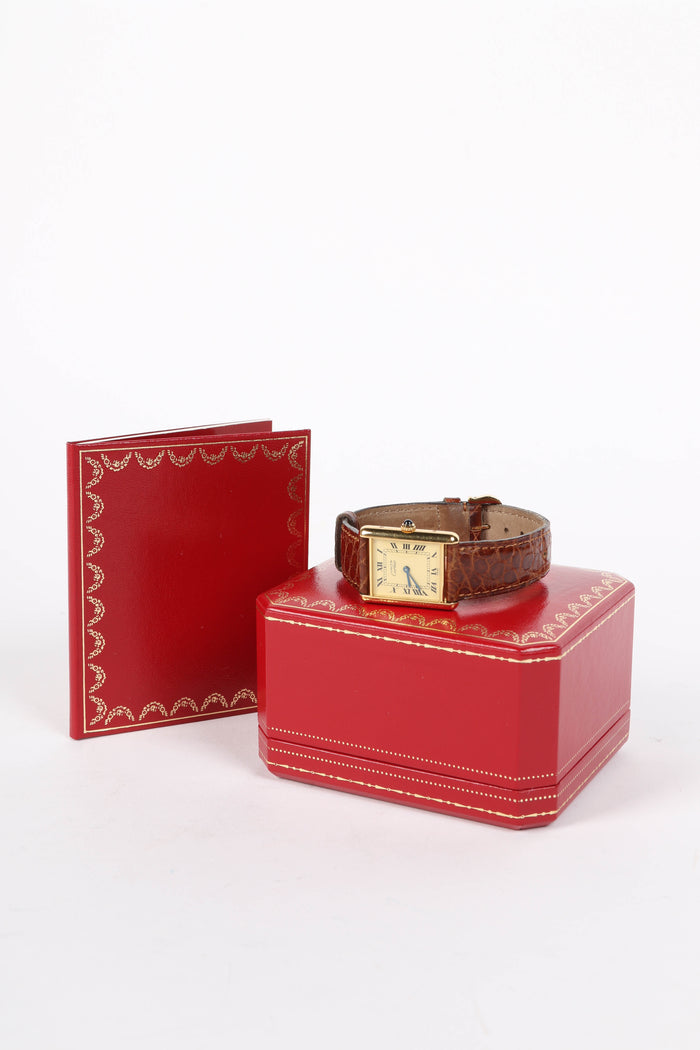Vintage Cartier Tank Argent Watch