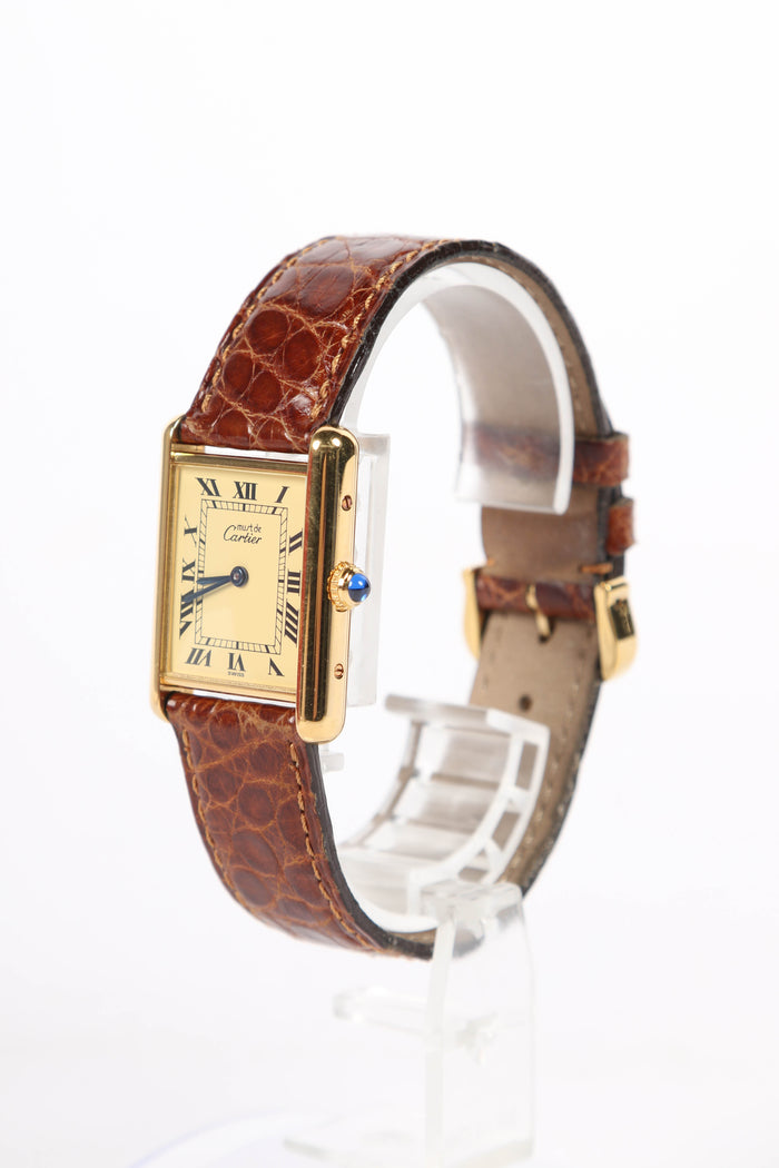 Vintage Cartier Tank Argent Watch