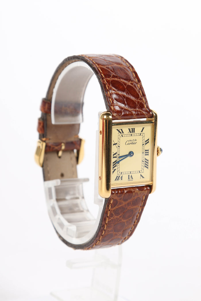 Vintage Cartier Tank Argent Watch