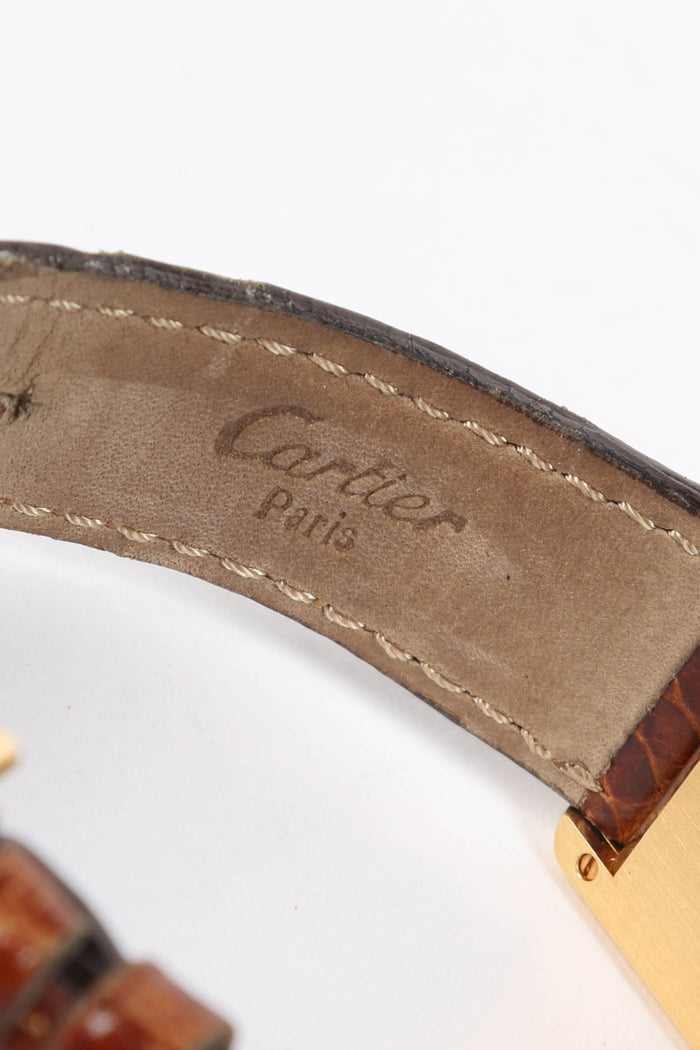 Vintage Cartier Tank Argent Watch