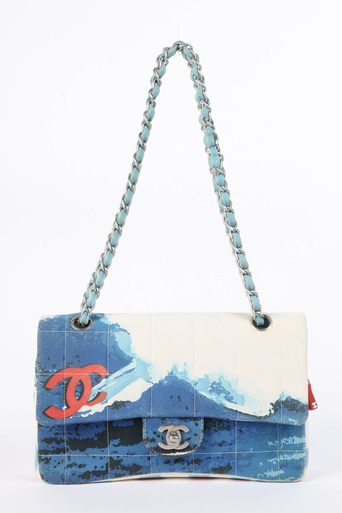 SUPER RARE 2000s Chanel Surf Collection Medium Shoulder Bag