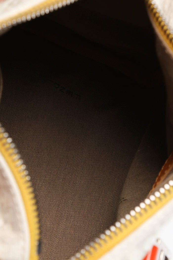 Vintage Fendi Sequin Embellished Zucca Boston Bag