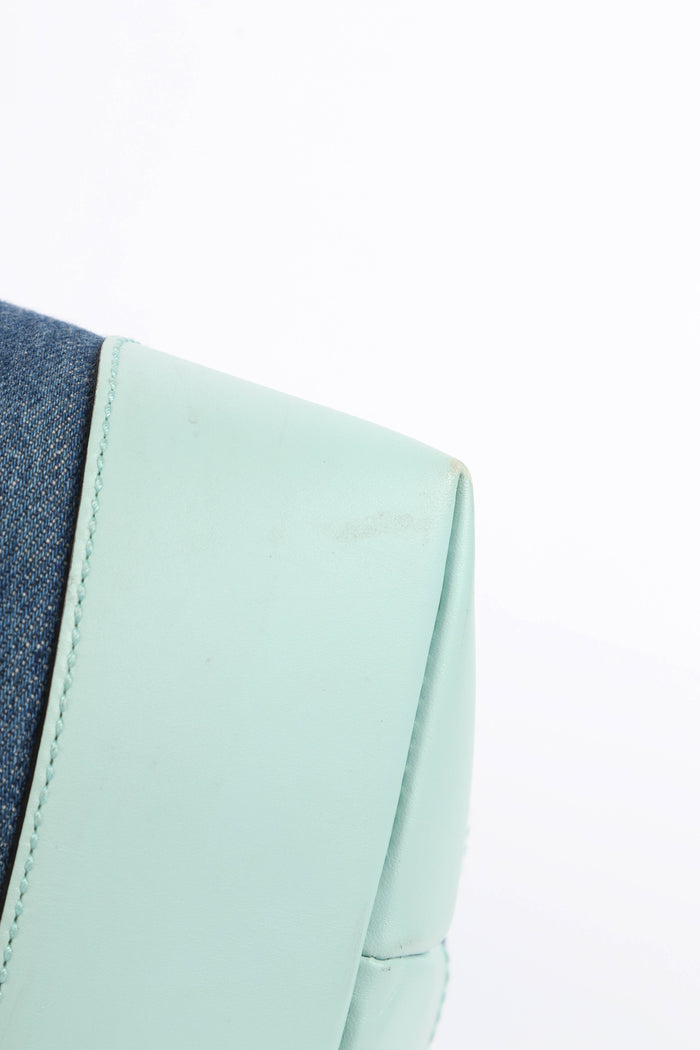 Vintage Gucci Denim Craft Tote Bag