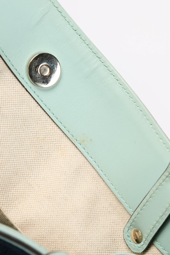 Vintage Gucci Denim Craft Tote Bag