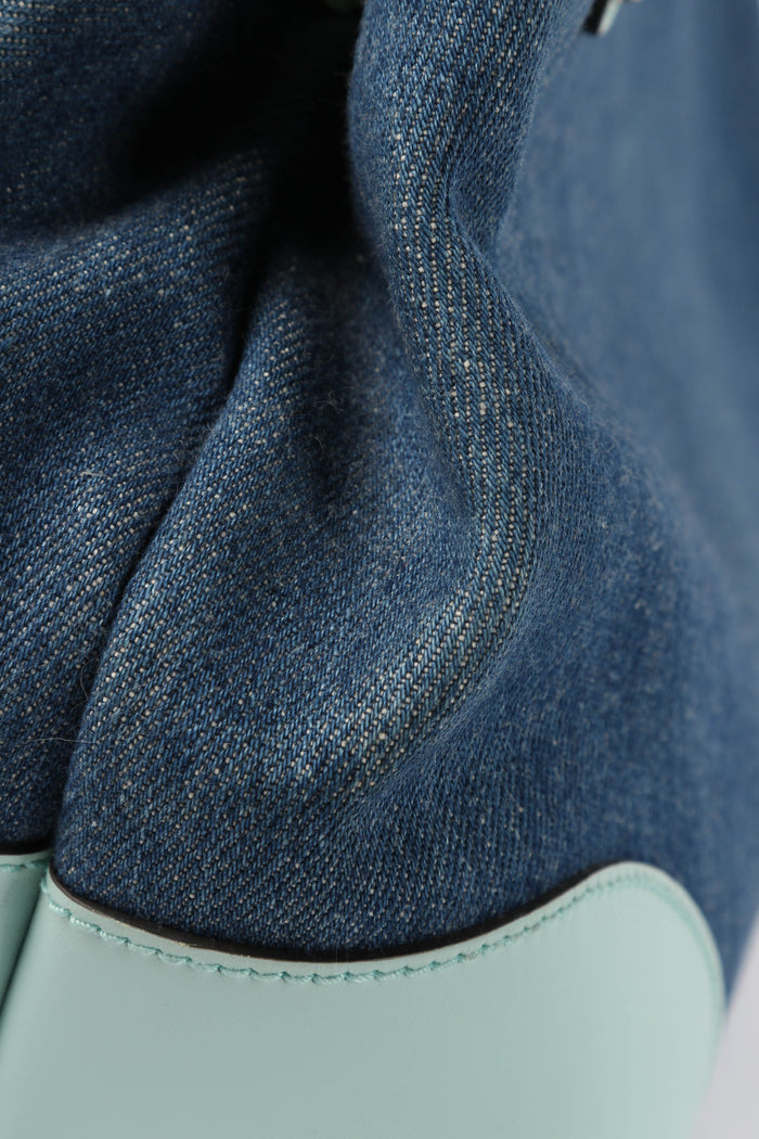 Vintage Gucci Denim Craft Tote Bag