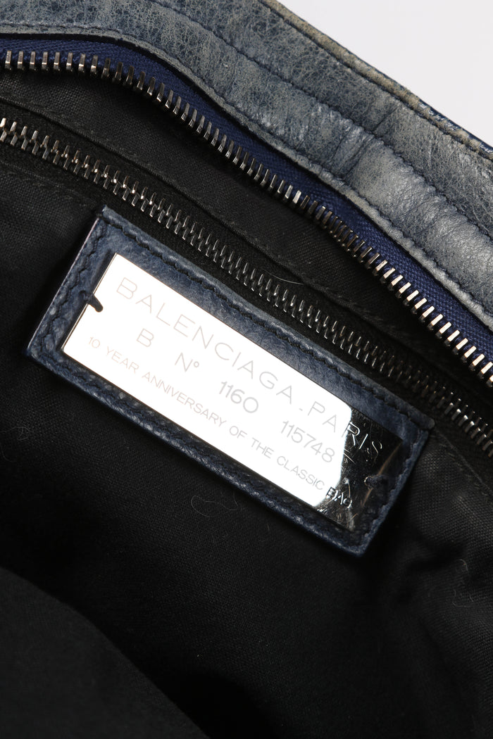 RARE Balenciaga Pony Hair Leopard Print City Bag