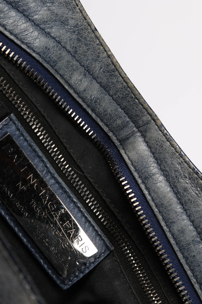 RARE Balenciaga Pony Hair Leopard Print City Bag