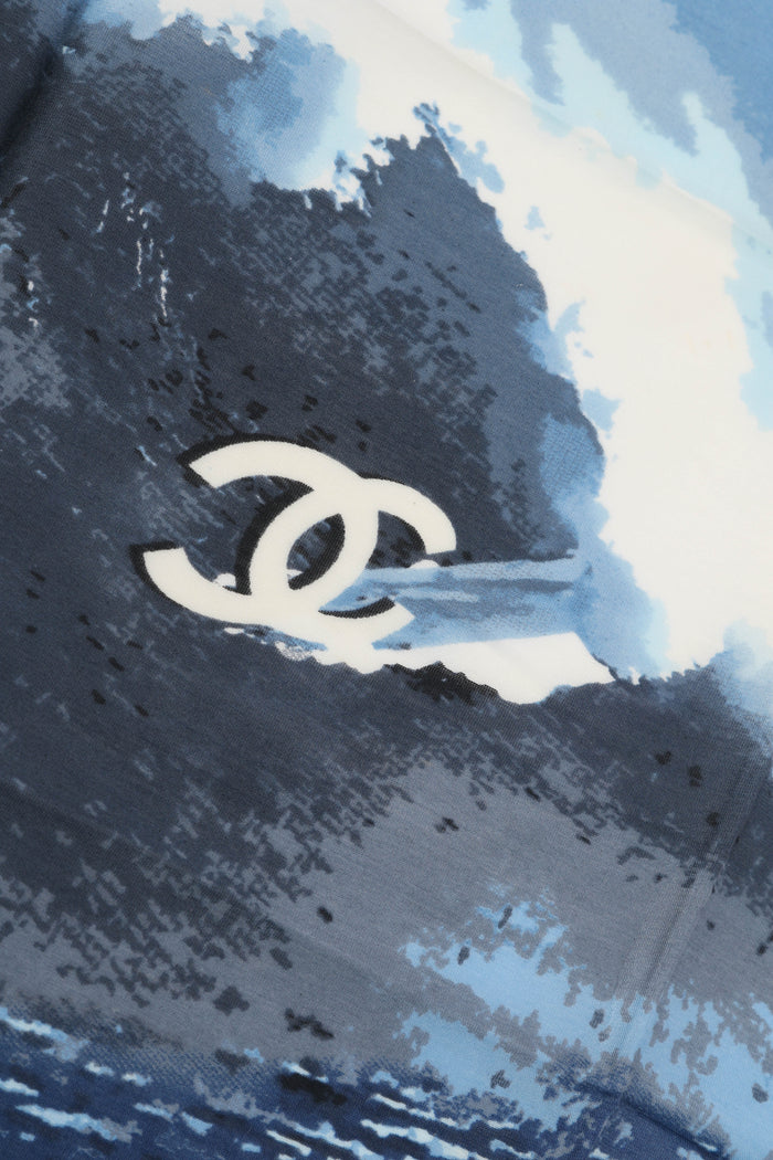 RARE 2000s Chanel Surf Collection Small Scarf
