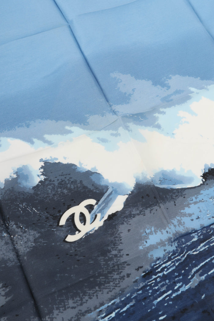 RARE 2000s Chanel Surf Collection Small Scarf