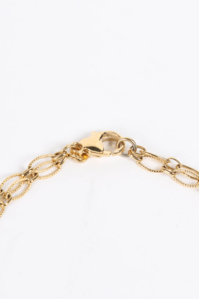 2000s Chanel Gripoix Flower Pendant Necklace