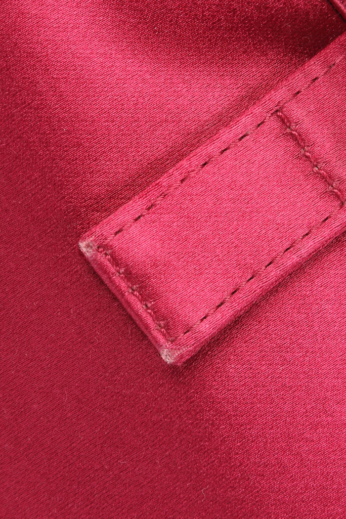 Vintage Gucci Burgundy Satin Mini Jackie Bag