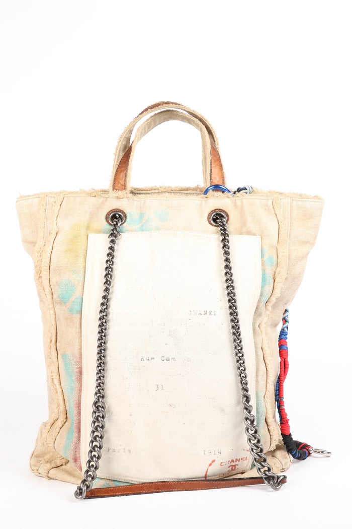 RARE 2010s Chanel Graffiti Tote Bag