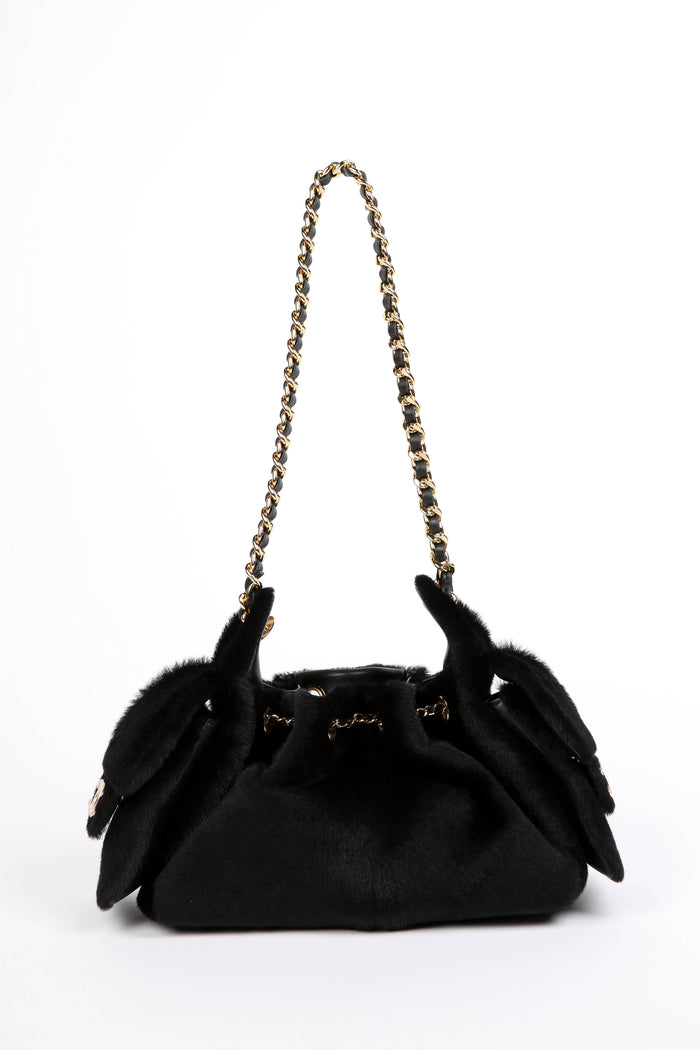 BRAND NEW Chanel Métiers d'art 2026 Black Pony Hair Mini 25 Shoulder Bag