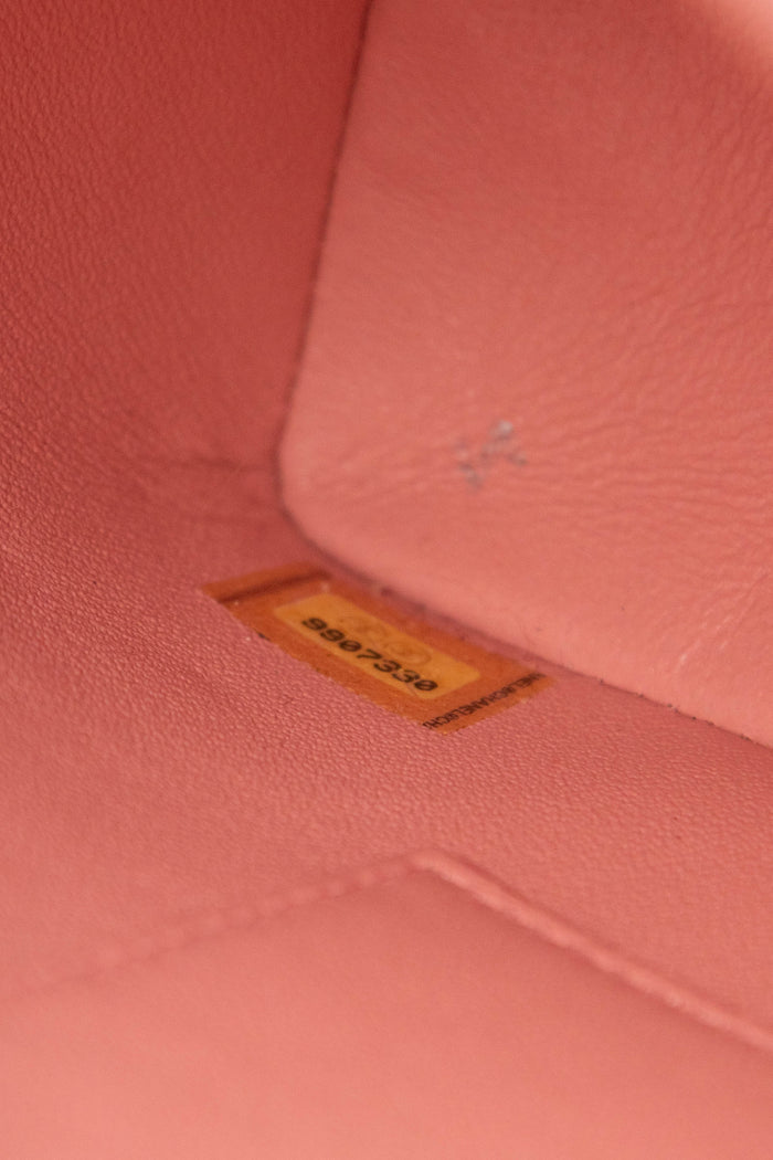 2000s Chanel Pink Caviar Leather Medallion Tote Bag