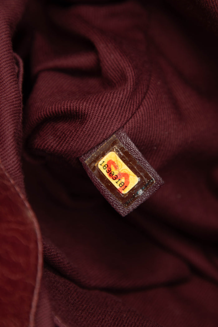 2010s Chanel Burgundy Lambskin Leather Soft Medium Elegance Tote Bag