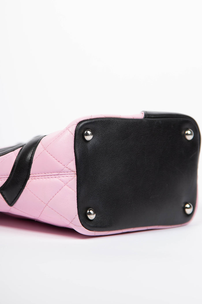 2000s Chanel Pink Rue Cambon Bucket Bag