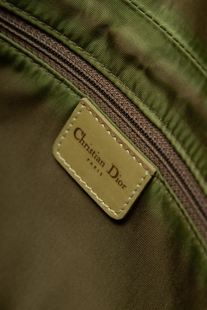 RARE Christian Dior Pink Pony Hair and Python Malice Shoulder Bag