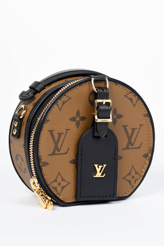 2010s Louis Vuitton Reverse Monogram Mini Boite Chapeau Bag