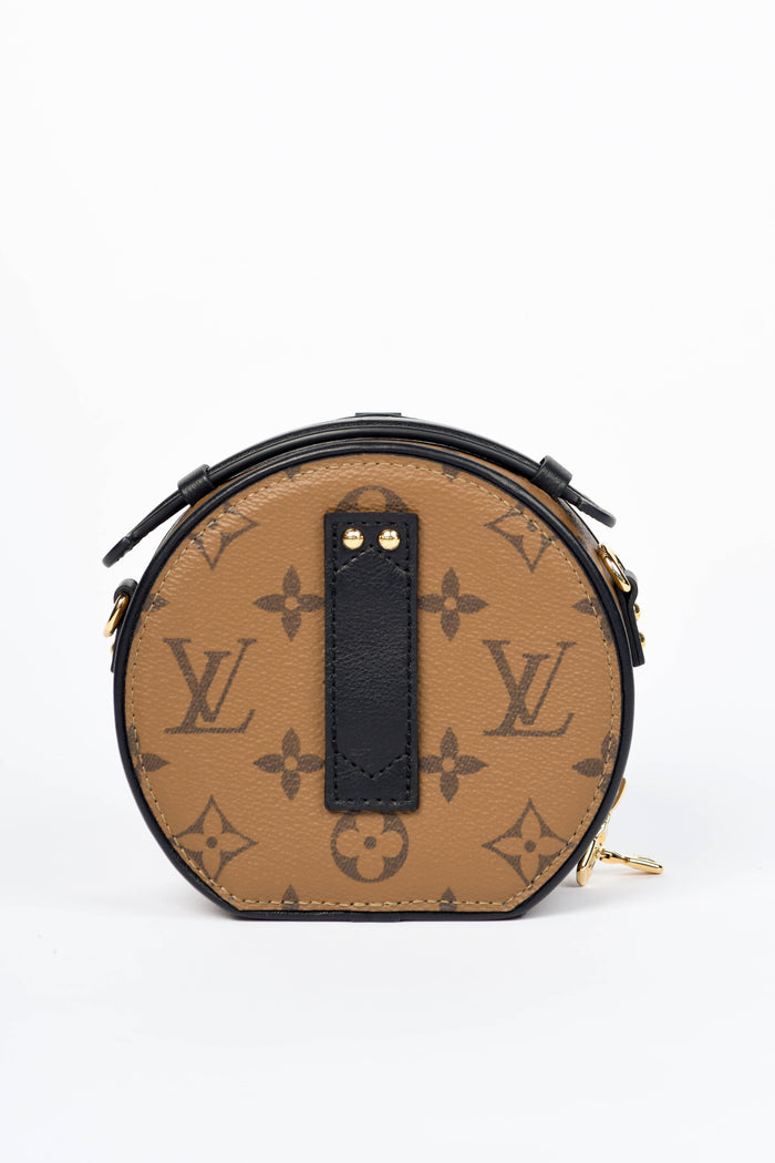 2010s Louis Vuitton Reverse Monogram Mini Boite Chapeau Bag